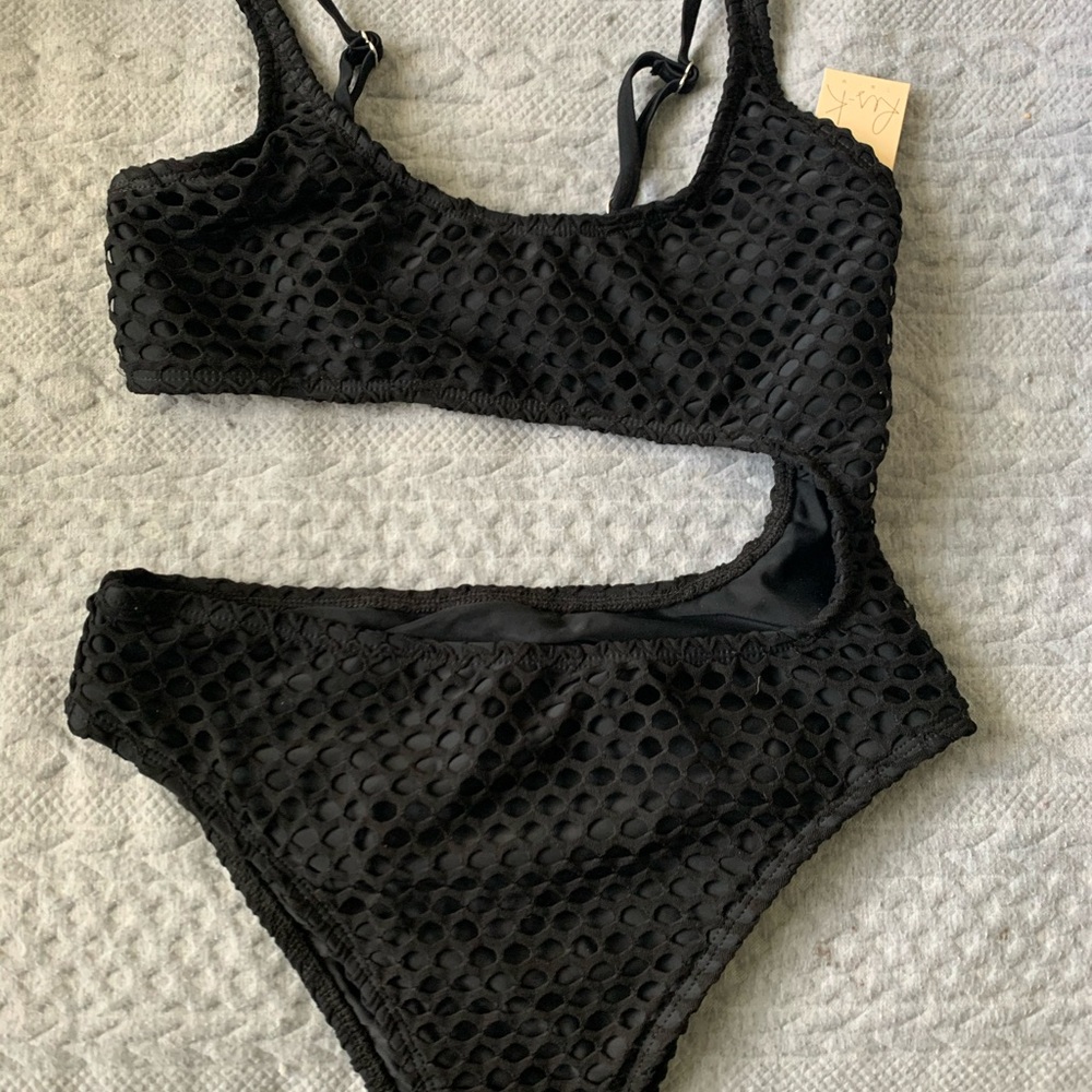 Black swimsuit